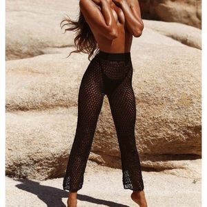 The naked tiger bowie flares in black NWOT